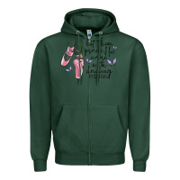 Sports Green let them praise his name with dancing Zipper Hoodie - MaliasSmallBusiness