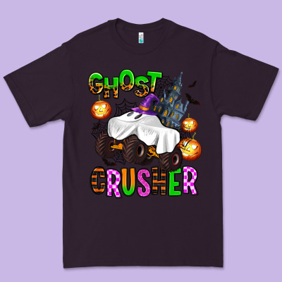 Ghost Crusher Premium Tee Designed By Adodesignshop