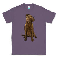 Lavender chesapeake bay retriever Classic Tee - LillyAllenDesigns