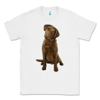 White chesapeake bay retriever Classic Tee - LillyAllenDesigns