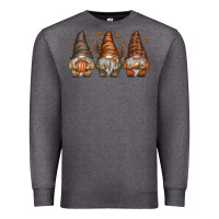 Charcoal Heather fall gnomes Premium Sweatshirt - SublimationCraftShop