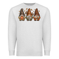 Oatmeal Heather fall gnomes Premium Sweatshirt - SublimationCraftShop