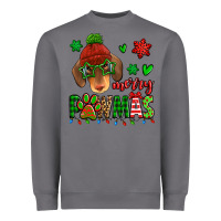 Storm merry pawmas christmas dachshund Heavyweight Sweatshirt - Jasminsmagicworld
