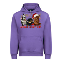 Tulip merry christmas heifer cow gnomies Urban Hoodie - CowGirlArtShop