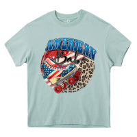 Arona American babe Heavy Core Tee - Zillion Design Studio