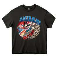 Asphalt American babe Heavy Core Tee - Zillion Design Studio