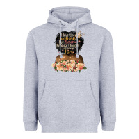 Heather Grey i love the woman l've become black girl Heavyweight Hoodie - Artiststas