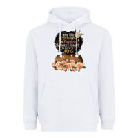 White i love the woman l've become black girl Heavyweight Hoodie - Artiststas
