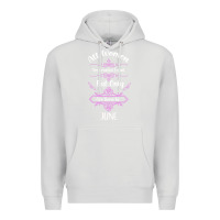 Dove Grey all women are created equal but only the smartest are born in june Premium Hoodie - Bettercallsaul