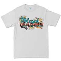 Dove Grey blessed teacher Premium Tee - texasbilliewilder
