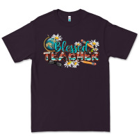 Plum blessed teacher Premium Tee - texasbilliewilder