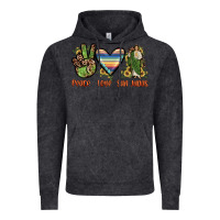 Vintage Black peace love san judas Vintage Hoodie - JahusDesignShop