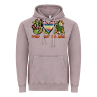 Vintage Zinc peace love san judas Vintage Hoodie - JahusDesignShop