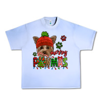 Grape Ice merry pawmas christmas yorkie Urban Heavy Tee - Jasminsmagicworld