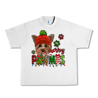 Lunar Rock merry pawmas christmas yorkie Urban Heavy Tee - Jasminsmagicworld
