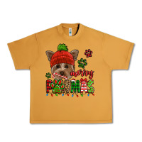 Peanut Butter merry pawmas christmas yorkie Urban Heavy Tee - Jasminsmagicworld