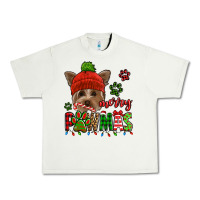 Pistachio merry pawmas christmas yorkie Urban Heavy Tee - Jasminsmagicworld
