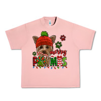Salmon merry pawmas christmas yorkie Urban Heavy Tee - Jasminsmagicworld