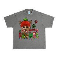Tornado merry pawmas christmas yorkie Urban Heavy Tee - Jasminsmagicworld