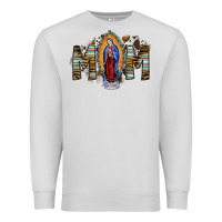 Dove Grey mom virgin mary Premium Sweatshirt - SublimationCraftShop