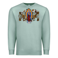 Seafoam mom virgin mary Premium Sweatshirt - SublimationCraftShop