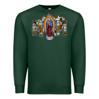 Sports Green mom virgin mary Premium Sweatshirt - SublimationCraftShop