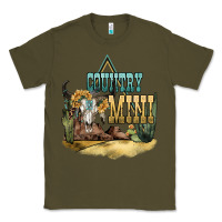 Army Green country mini Classic Tee - NancyCooperArtShop