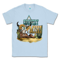 Dusty Blue country mini Classic Tee - NancyCooperArtShop