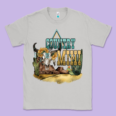 Country Mini Classic Tee Designed By Nancycooperartshop