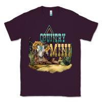 Plum country mini Classic Tee - NancyCooperArtShop