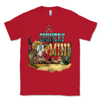 Red country mini Classic Tee - NancyCooperArtShop