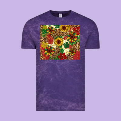 Juneteenth Sunflowers Vintage Tee Designed By Artiststas