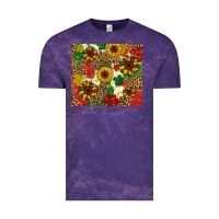 Cloud Purple juneteenth sunflowers Vintage Tee - Artiststas