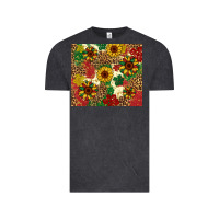 Vintage Black juneteenth sunflowers Vintage Tee - Artiststas