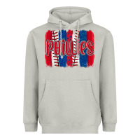 Moon Dust phillies baseball team spirit brushstrokes Heavyweight Hoodie - Artiststas