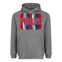 Storm phillies baseball team spirit brushstrokes Heavyweight Hoodie - Artiststas