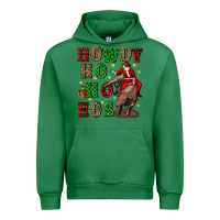 Emerald howdy ho ho hos christmas Urban Hoodie - CowGirlArtShop