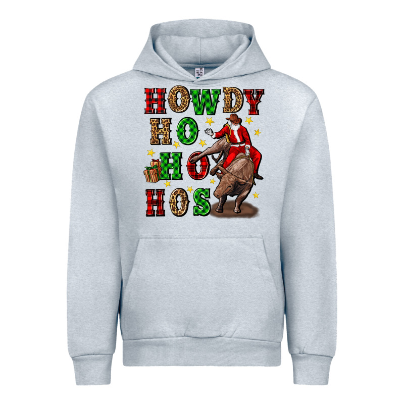 Howdy Ho Ho Hos Christmas Urban Hoodie by CowGirlArtShop | Teevron