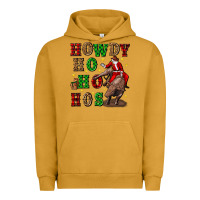 Pigment Peanut Butter howdy ho ho hos christmas Urban Hoodie - CowGirlArtShop