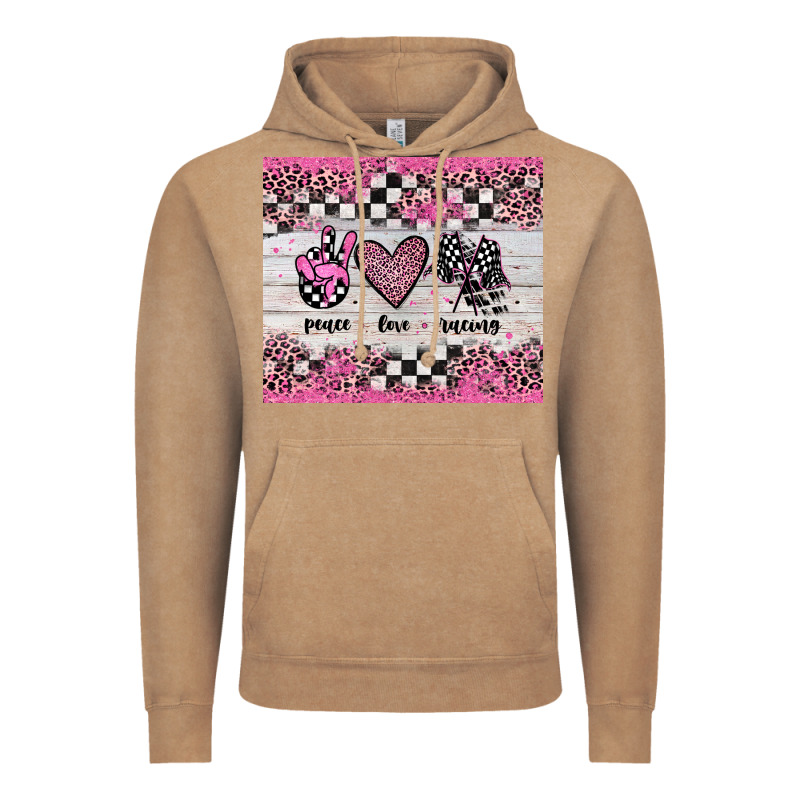 Peace Love Racing Vintage Hoodie by JahusDesignShop | Teevron