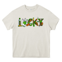 Cream Dental Love St. Patricks Day Heavy Core Tee - RanaPortraitStore