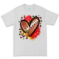 Dove Grey fruits and football heart Premium Tee - Zillion Design Studio