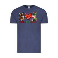 Vintage Denim peace love wine Vintage Tee - AdoDesignShop
