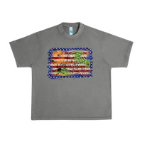 Tornado American flag halloween background Urban Heavy Tee - JahusDesignShop