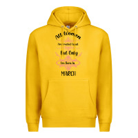 Lemon all women are created equal but only the smartest are born in march Premium Hoodie - Bettercallsaul