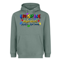 Sage embrace differences Heavyweight Hoodie - Artiststas