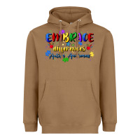 Toasted Coconut embrace differences Heavyweight Hoodie - Artiststas