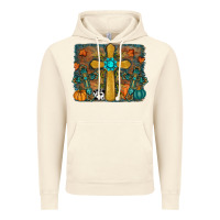 Vintage Artic Fall Gemstone Cross Vintage Hoodie - RanaPortraitStore