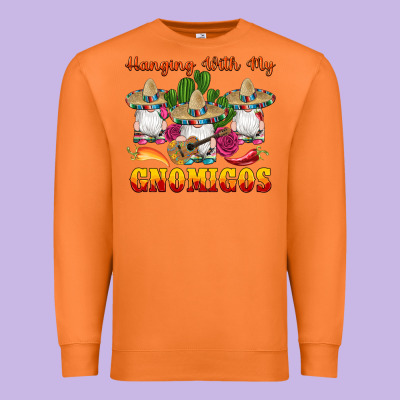 Hanging With Gnomigos Premium Sweatshirt Designed By Artiststas