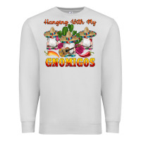 Dove Grey hanging with gnomigos Premium Sweatshirt - Artiststas